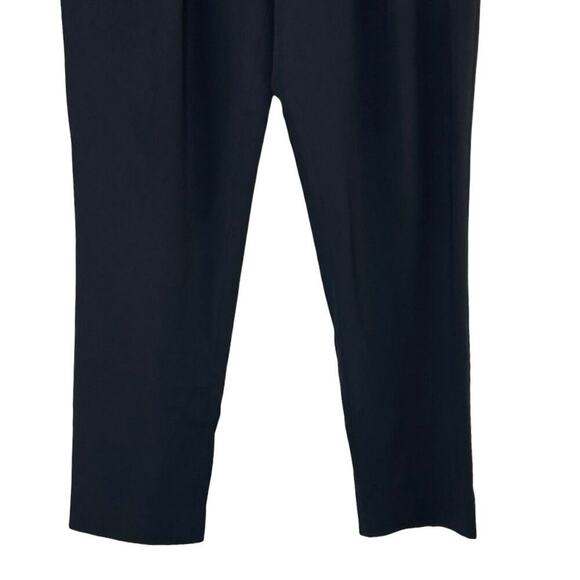 Diane Von Furstenberg Women’s Dani Pleated Straight Leg Pants Black Size 8 - Picture 4 of 7